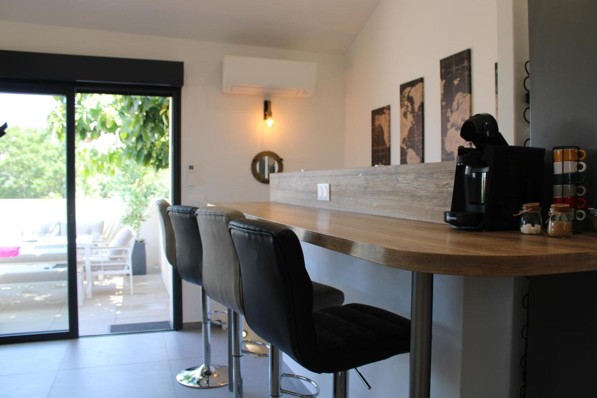 36 2 L'Air Marin Maison Duplex Grande Terrasse Narbonne Buitenkant foto